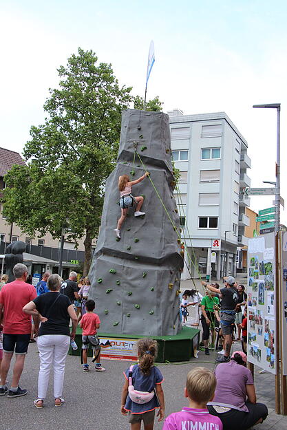 Drei Tage lang Stadtfest in Künzelsauer Innenstadt.