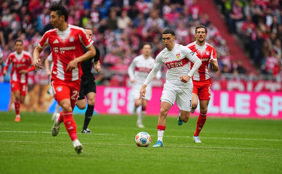 Bilal El Khannouss: Starker Pass auf F&uuml;hrich vor dem 1:0. Verliert gegen Musiala den Zweikampf gemeinsam mit Jeltsch. In Zweik&auml;mpfen nicht energisch genug. Vergab in Halbzeit zwei eine gro&szlig;e Chance. Note: 3