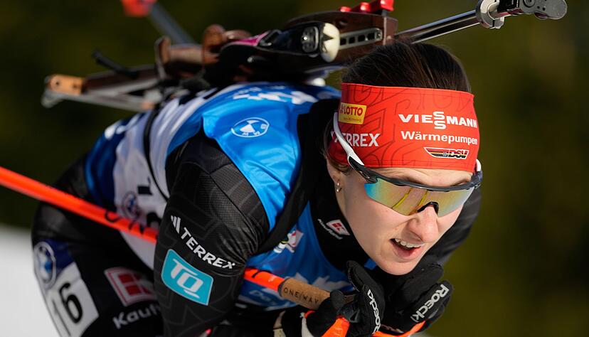 Janina Hettich-Walz kommt noch nicht in Schwung. Janina Hettich-Walz kommt noch nicht in Schwung.