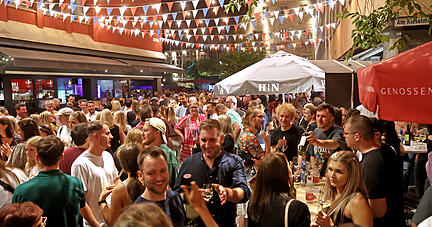 Weindorf Heilbronn: Impressionen vom Freitagabend
