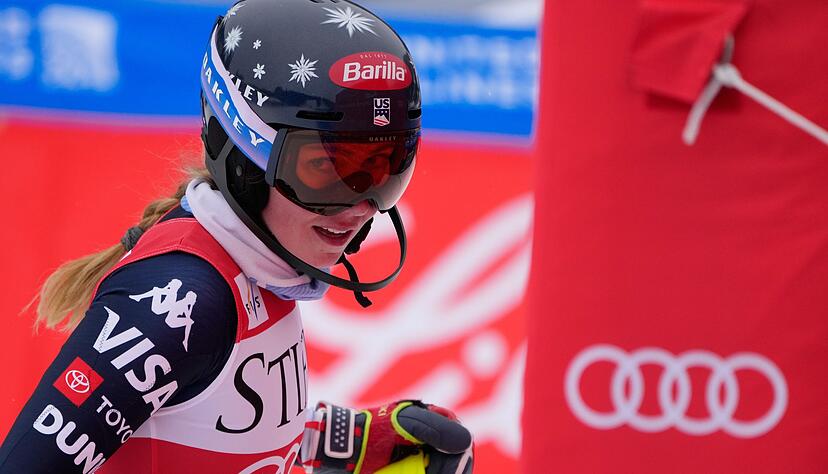 Mikaela Shiffrin feierte im dritten Slalom der Saison den dritten Sieg.