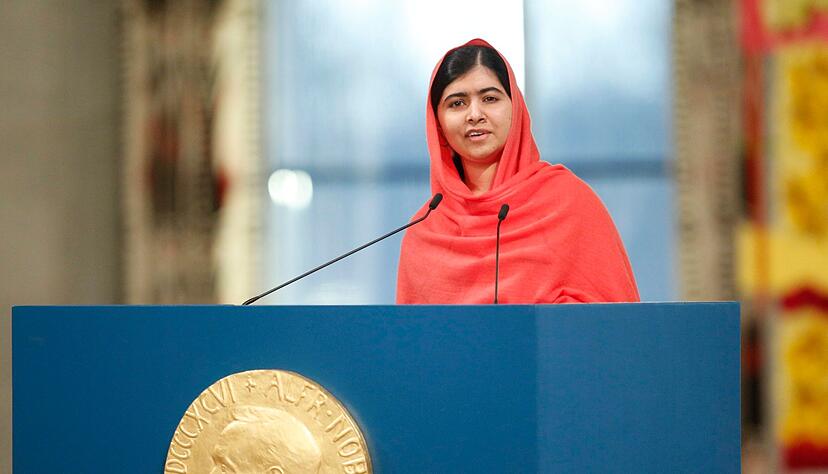 Malala erhielt 2014 den Friedensnobelpreis. (Archivbild)