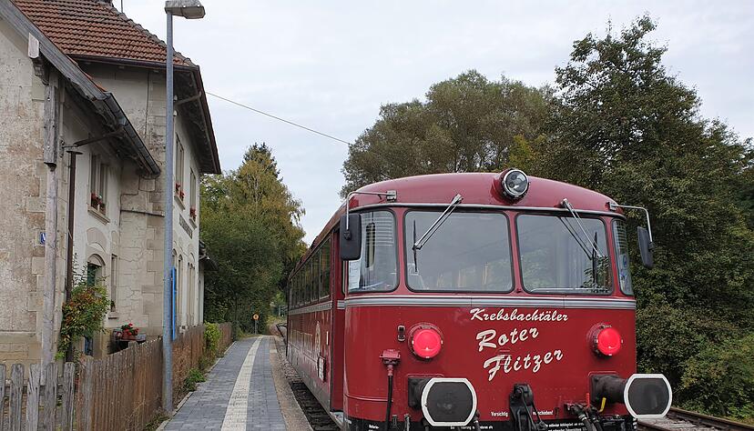 Das Votum im Kreistag fiel mit großer Mehrheit: Der Landkreis Heilbronn steht hinter der Reaktivierung der Krebsbachtalbahn.
Foto: Archiv/Czogalla