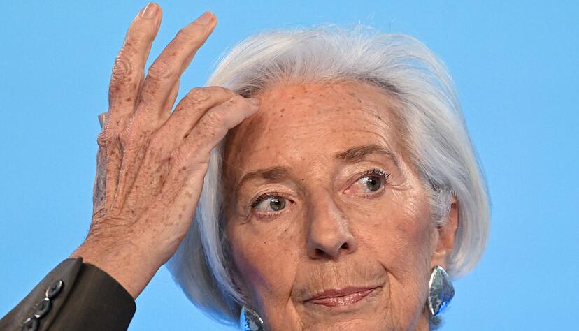Oberstes Ziel der Euro-Währungshüter um EZB-Präsidentin Christine Lagarde ist es, die Inflation im Zaum zu halten und für einen stabilen Euro zu sorgen. (Archivbild) Oberstes Ziel der Euro-Währungshüter um EZB-Präsidentin Christine Lagarde ist es, die Inflation im Zaum zu halten und für einen stabilen Euro zu sorgen. (Archivbild)