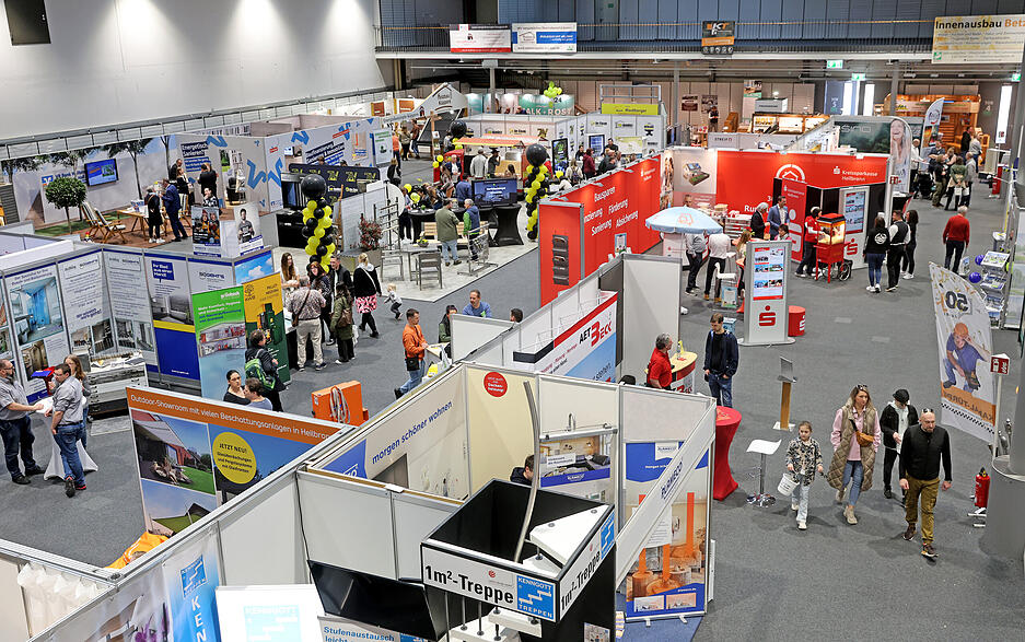 Rund 8000 Besucher str&ouml;mten am Wochenende ins Heilbronner Redblue-Messezentrum.