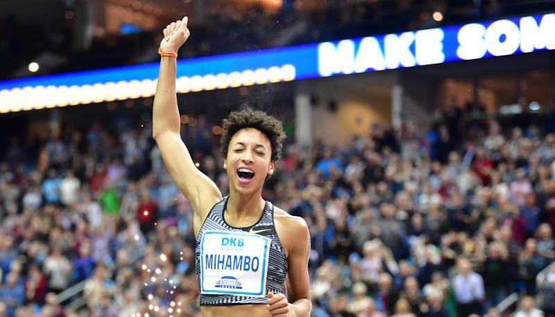 Siegte in Berlin: Malaika Mihambo.