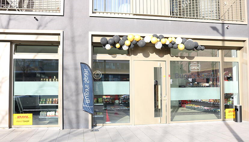 Neuer&ouml;ffnung: Seit 29. November hat Buga's Sp&auml;ti im Neckarbogen ge&ouml;ffnet. Foto: Thomas Zimmermann