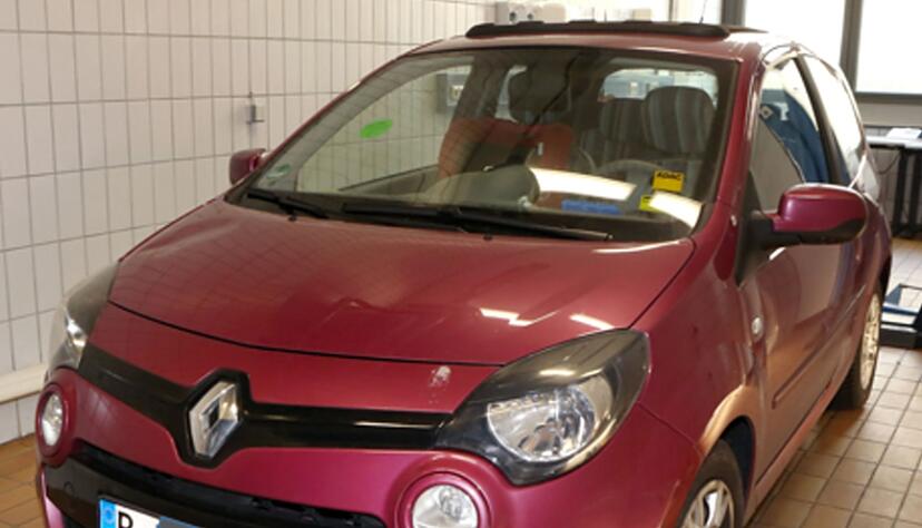 Das von Polizei und Staatsanwaltschaft Berlin zur Verf&uuml;gung gestellte Handout zeigt einen Renault Twingo, der eine Rolle spielt im Fall Rebecca. (Archivbild)