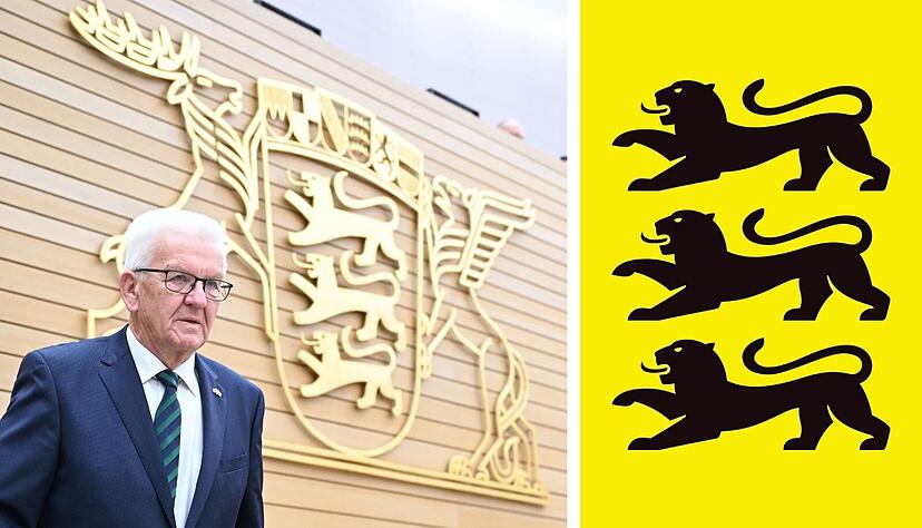 Das gef&auml;llt nicht allen: Das neue Logo von Baden-W&uuml;rttemberg wird k&uuml;nftig deutlich im Design reduziert.