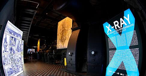 Auf über 6.000 Quadratmetern kann die Ausstellung «X-Ray - Die Macht des Röntgenblicks» besichtigt werden. Auf über 6.000 Quadratmetern kann die Ausstellung «X-Ray - Die Macht des Röntgenblicks» besichtigt werden.