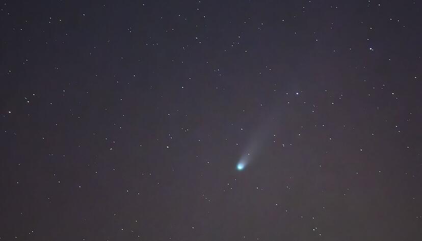 Der Komet &laquo;Lemmon&raquo; am Nachthimmel