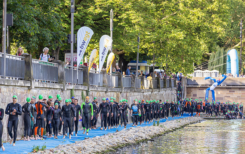 Heilbronn zeigt sich sportlich: Der Triathlon 2025 bringt Spitzenathleten, Zuschauer aus Deutschland – und sogar die Deutsche Meisterschaft zurück in die Stadt.