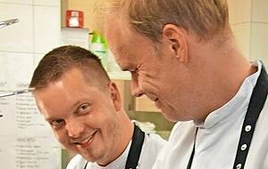 Tobias Pfeiffer und Sebastian Wiese vom Restaurant Handicap in Künzelsau hoffen auf einen Stern