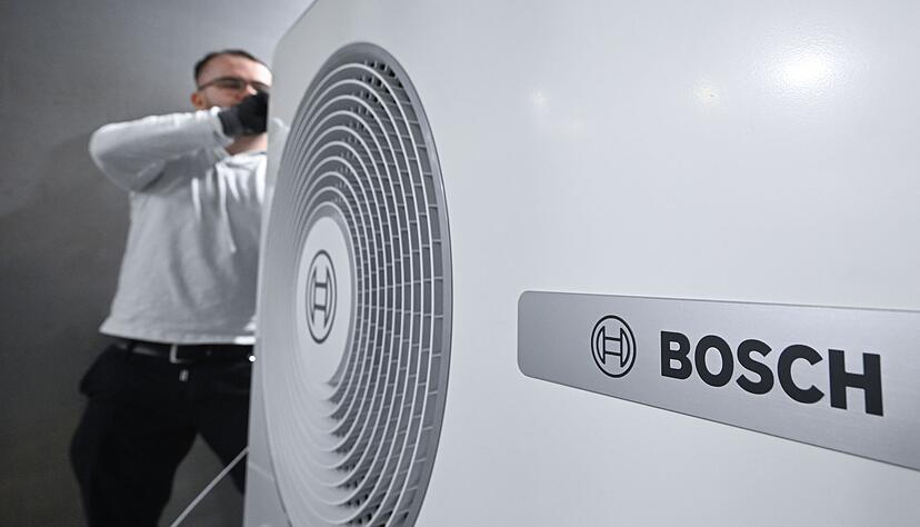 Hinter der Bosch Home Comfort Group - die unter anderem Wärmepumpen herstellt - liegt ein schwieriges Jahr. (Archivbild) Hinter der Bosch Home Comfort Group - die unter anderem Wärmepumpen herstellt - liegt ein schwieriges Jahr. (Archivbild)
