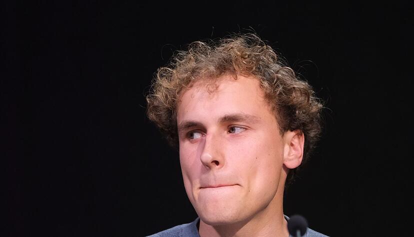 Auch Jakob Blasel war sichtlich gerührt.