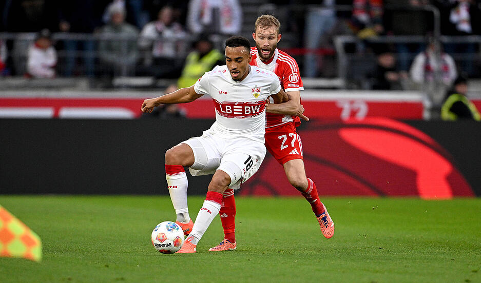 Jamie Leweling: M&uuml;hte sich ab und ging lange Wege. Hinten und vorne zu sehen. Leweling zeigte auch gegen den FC Bayern ein gutes Spiel. Note: 3