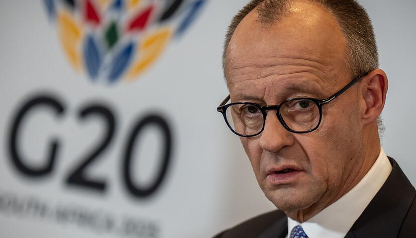 Sieht keine schnelle R&uuml;ckkehr zum G8-Format: Bundeskanzler Friedrich Merz.
