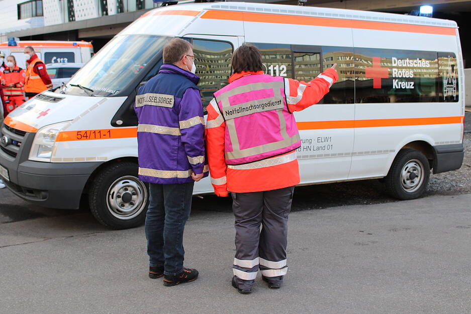 Explosion in Lidl-Verwaltungsgebäude