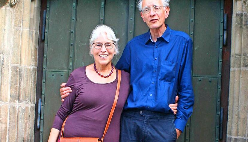 Gisela und Georg Wolpert sind Hohenlohe-Fans und das erste Mal in Niedernhall.