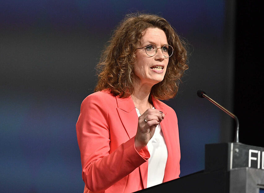 Andrea Wechsler ist Spitzenkandidatin der CDU in Baden-Württemberg für die Europawahl.