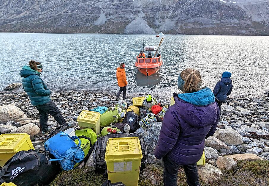 Untereisesheimerin bei Gr&ouml;nland-Expedition