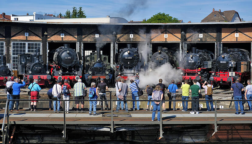 Dampftage im Eisenbahnmuseum Dampftage im Eisenbahnmuseum