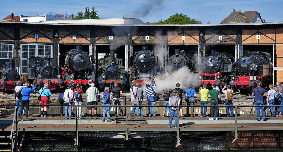 Dampftage im Eisenbahnmuseum Dampftage im Eisenbahnmuseum