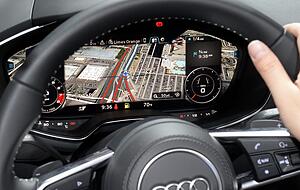 Hier wird die Digitalisierung offensichtlich: Wo früher mehrere Instrumente über Geschwindigkeit und Motorzustand informierten, findet sich heute nur noch ein Display. Foto: dpa