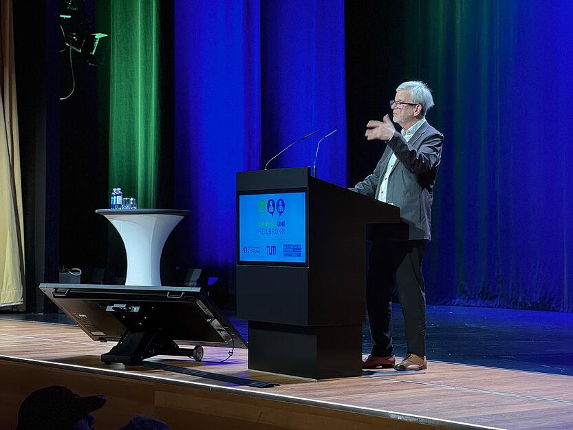 Bürger-Uni Heilbronn mit Professor Ortwin Renn.