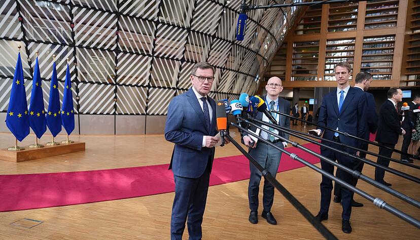 Skeptisch gegenüber Trumps Vorstoß: Außenminister Wadephul. Skeptisch gegenüber Trumps Vorstoß: Außenminister Wadephul.