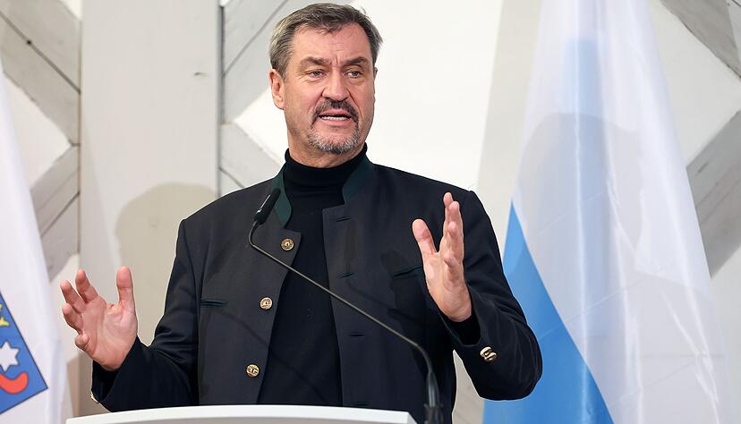 Markus S&ouml;der ist &uuml;berzeugt, die Brandmauer zur AfD sei &laquo;h&auml;rter denn je&raquo; (Archivbild).
