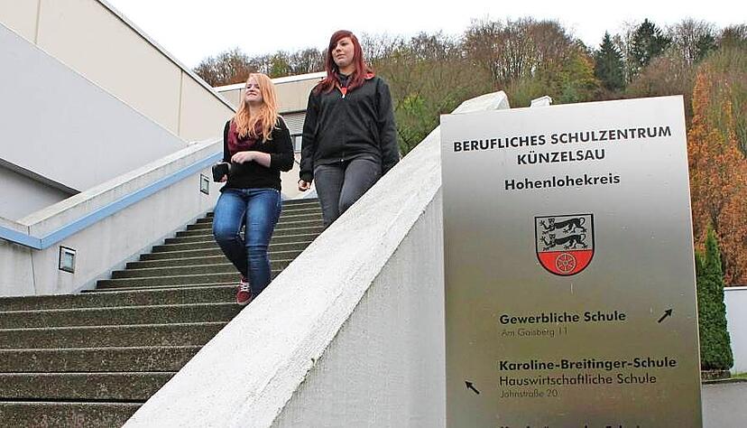 Aderlass bei Schülerzahlen hält an: Berufsschulzentrum in Künzelsau. Aderlass bei Schülerzahlen hält an: Berufsschulzentrum in Künzelsau.