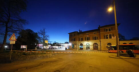Am Bahnhof in Marbach ist es am Donnerstagabend zu einem Einsatz der Polizei gekommen.