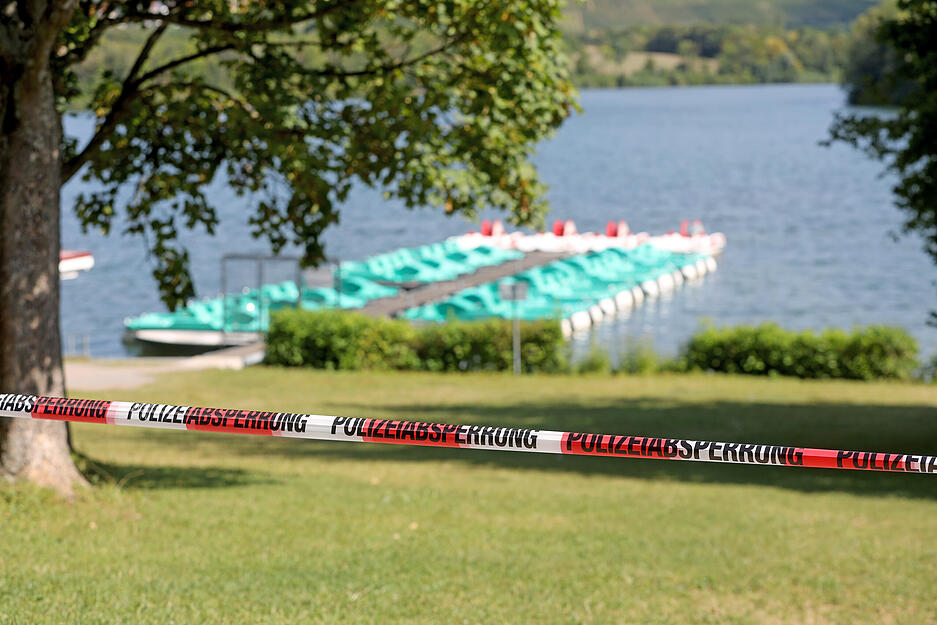 Gesperrter Breitenauer See