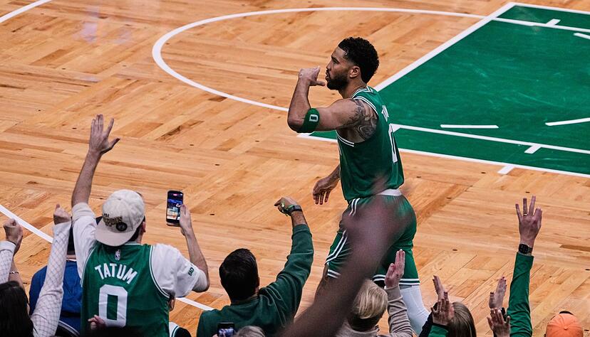 Nach zehn Monaten Verletzungspause wieder auf dem Parkett: Jayson Tatum.