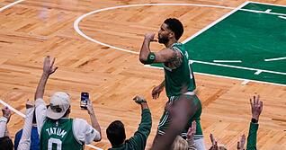 Nach zehn Monaten Verletzungspause wieder auf dem Parkett: Jayson Tatum.