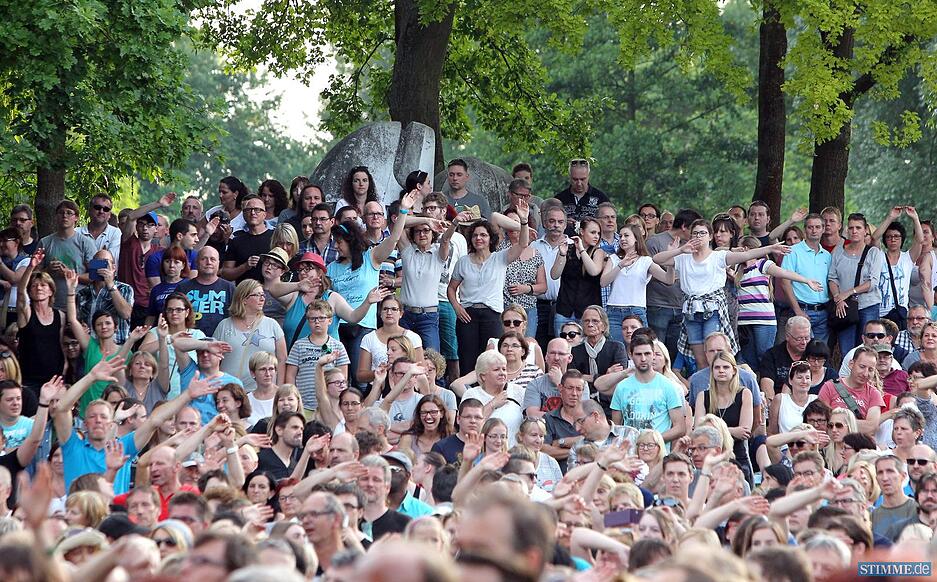 Konzert Rea Garvey Wertwiesenpark 14.06