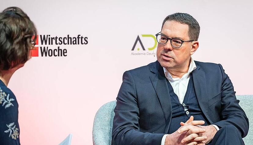 Schwarz-Chef Gerd Chrzanowski (hier beim Kongress der Weltmarktführer in Schwäbisch Hall) betont die zentrale Bedeutung von Datensicherheit