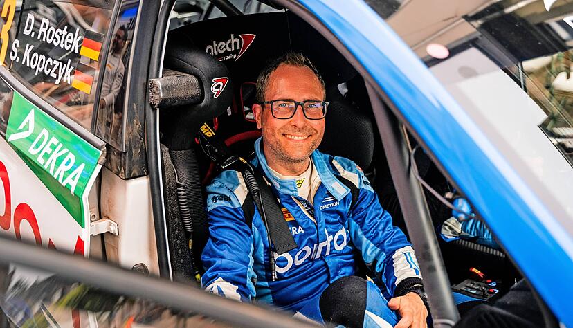 Privat gerne vorne links, in Rallye-Autos stets vorne rechts: Als Co-Pilot ist Stefan Kopczyk mehr als nur Mitfahrer.