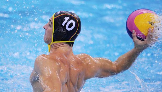 Moritz Oeler war mit seinen drei Treffern erfolgreichster Berliner Werfer. Foto: Hannibal