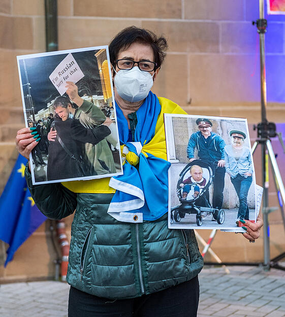 Friedensdemo Kiliansplatz