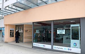 Besonders in der Passage Am Wollhaus ist die Zahl der Leerstände bedrückend. Hier macht den Vermietern die ungeklärte Situation im benachbarten, fast leerstehenden Einkaufszentrum zu schaffen.
Foto: Thomas Zimmermann
