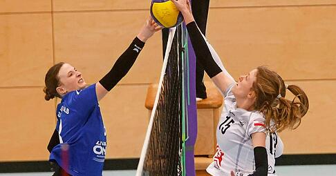 Der VSG Untersteinbach/&Ouml;hringen mit Kassandra Karger (rechts) ging beim Heimspieltag gegen Ende die Luft etwas aus.
Foto: Marc Schmerbeck