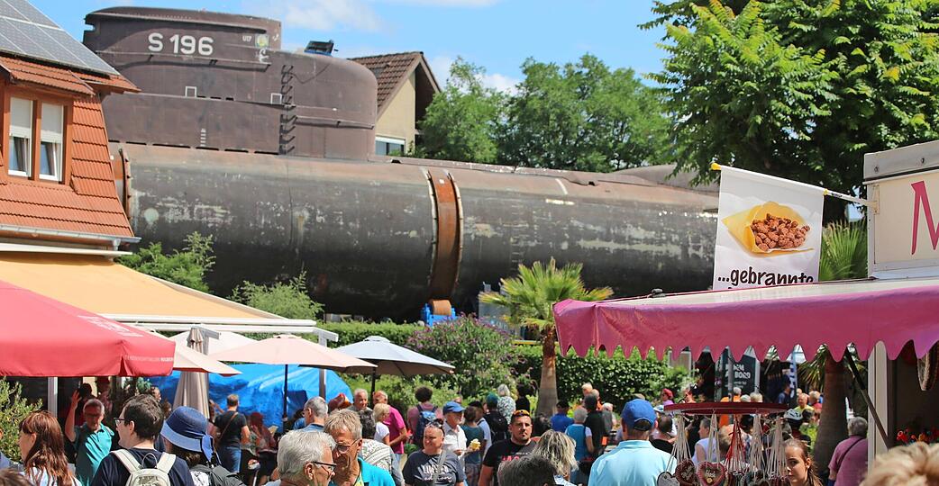 Ittlingen hat für ihre Station auf dem Transportweg U-Boot-Feste für U17 geplant.