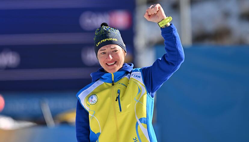 Ohne Ohrringe: Oleksandra Kononowa.