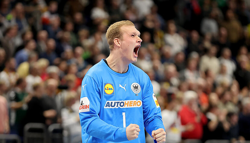 Torh&uuml;ter David Sp&auml;th z&auml;hlt zu den vielen jungen Spielern im Team.