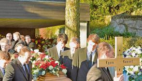 Auf dem Wimmentaler Friedhof wurde Susset beigesetzt.Fotos: Mario Berger Auf dem Wimmentaler Friedhof wurde Susset beigesetzt.Fotos: Mario Berger