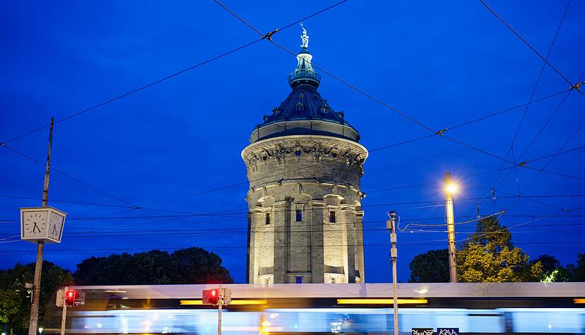 In Mannheim prallen zwei Stra&szlig;enbahnen zusammen. (Symbolbild)
