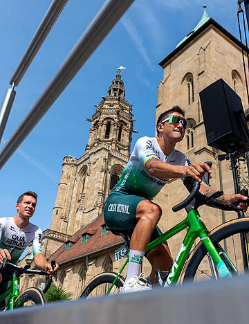 Die Deutschland-Tour kommt nach 2024 im kommenden Jahr erneut nach Heilbronn. Die Deutschland-Tour kommt nach 2024 im kommenden Jahr erneut nach Heilbronn.