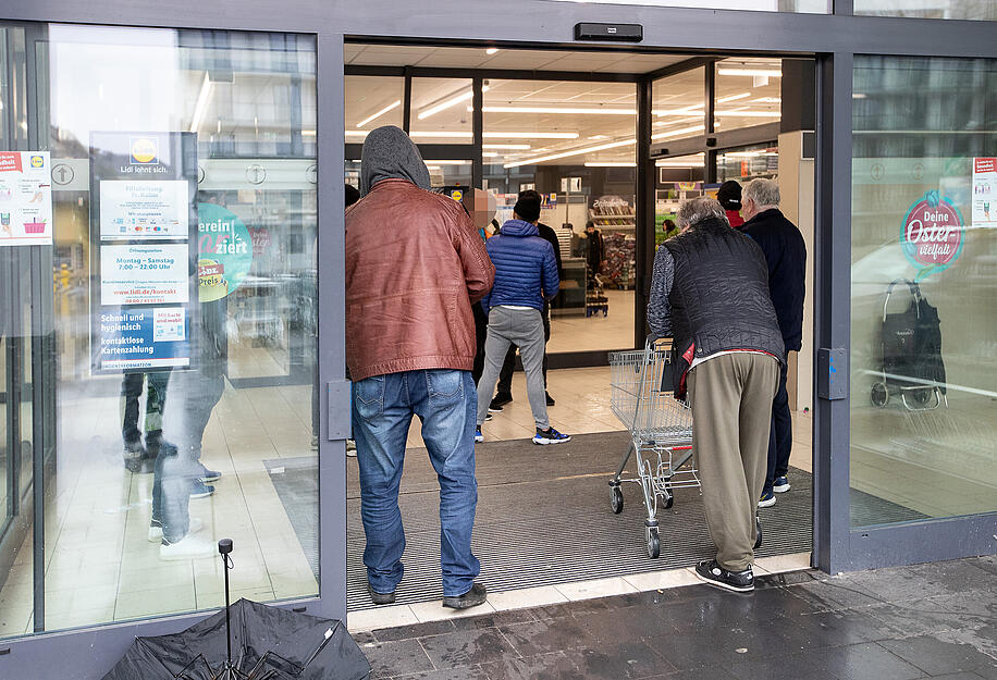 Einkauf in Zeiten des Coronavirus